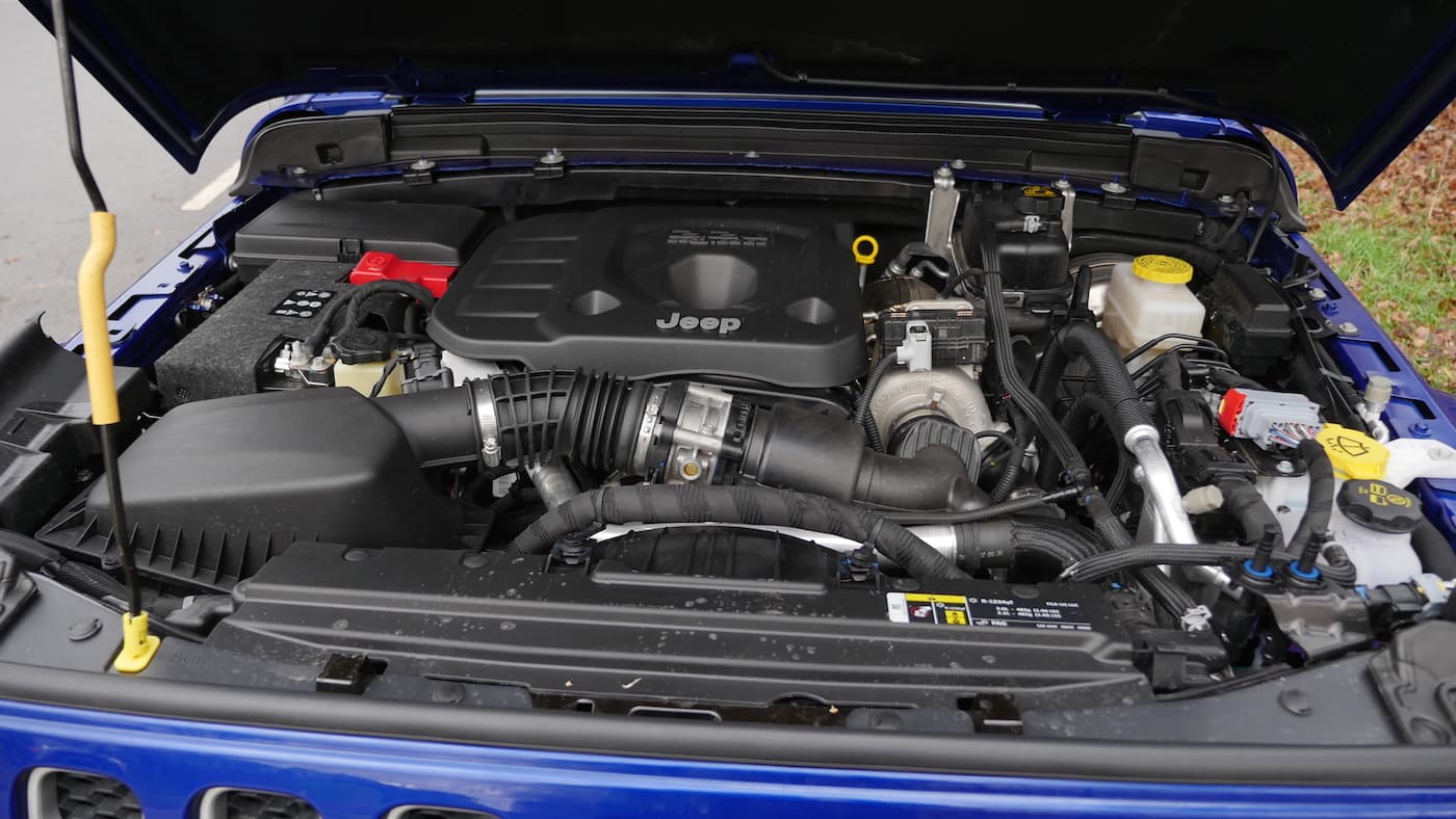 Gasoline engine Jeep Wrangler JL 4 generation